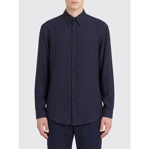 Balmain Shirt Men Blue